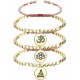 Tibetan Copper Bead Bracelets For Men Women Handmade Braided Buddhist Bracelet Set Lucky Rope Bracelet For Protection Tibetan Copper Bead Bracelets For Men Women Handmade Braided Buddhist Bracelet Set Lucky Rope Bracelet For Protection